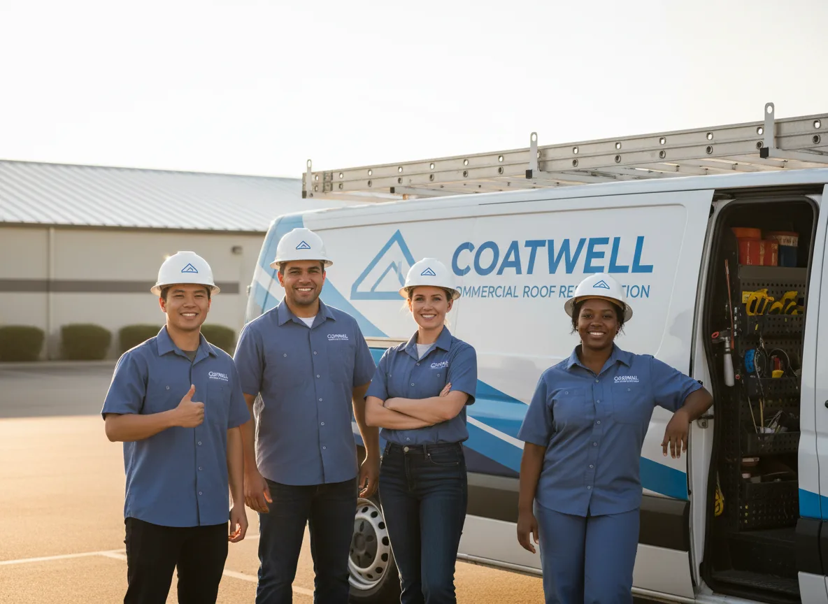 Commercial roof coating company in Cord, AR